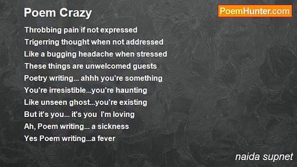 naida supnet - Poem Crazy