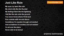 arianna loshnowsky - Just Like Rain