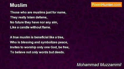 Mohammad Muzzammil - Muslim
