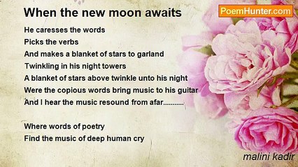 malini kadir - When the new moon awaits