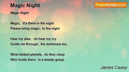 James Casey - Magic Night