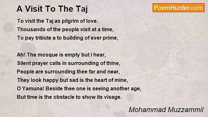 Mohammad Muzzammil - A Visit To The Taj