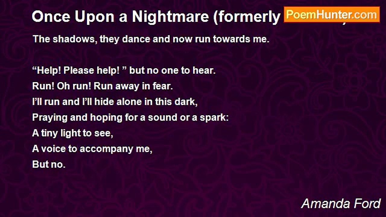 Amanda Ford - Once Upon a Nightmare (formerly Where?)