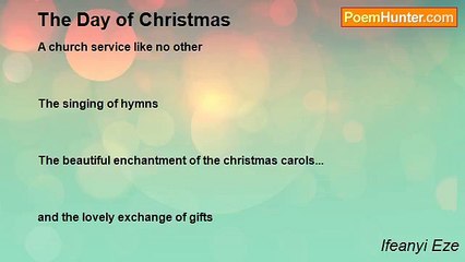 Ifeanyi Eze - The Day of Christmas