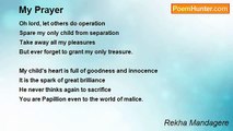 Rekha Mandagere - My Prayer