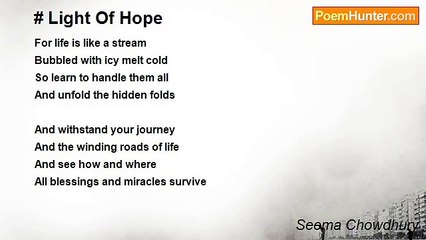 Seema Chowdhury - Light Of Hope