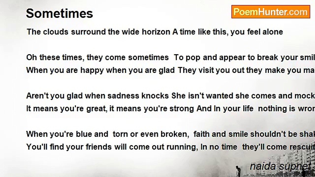naida supnet - Sometimes