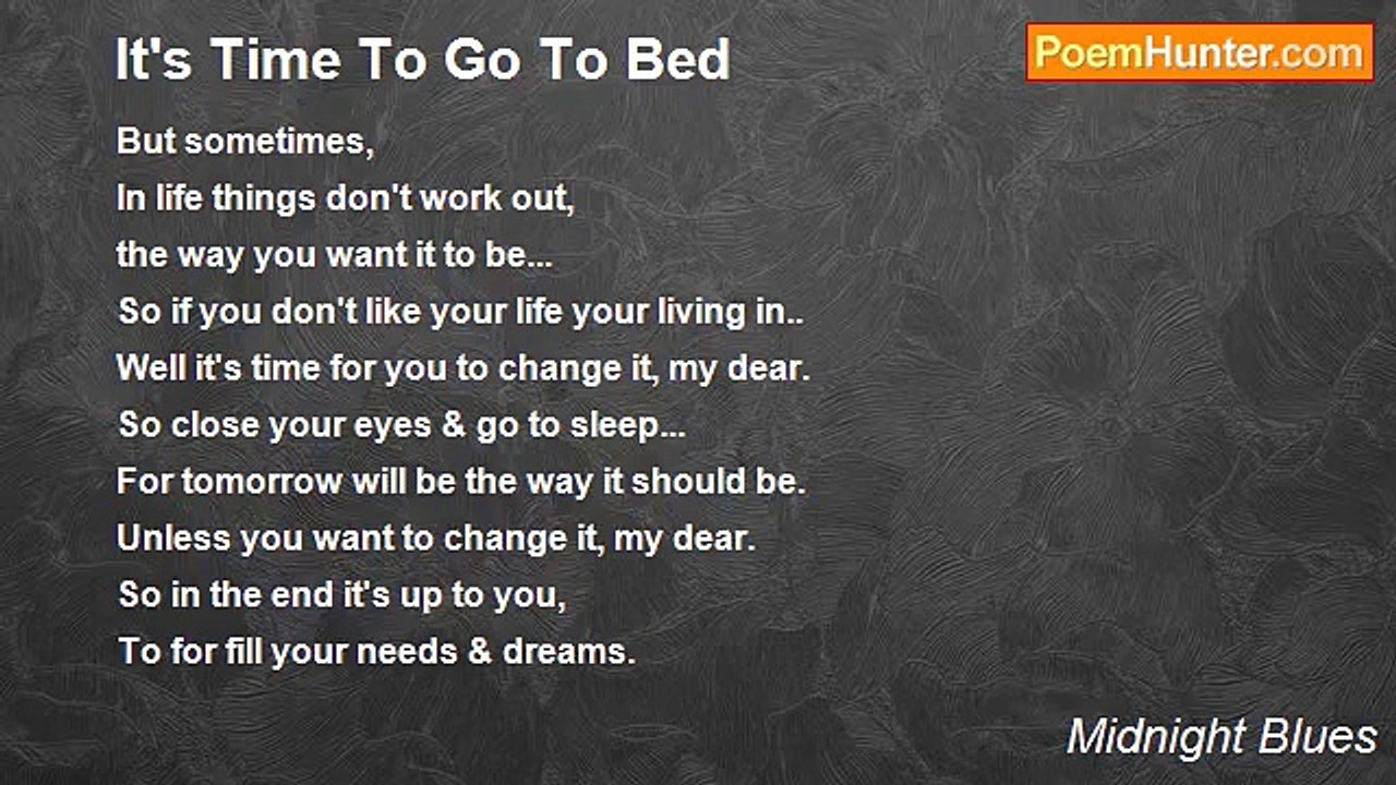 Midnight Blues - It's Time To Go To Bed