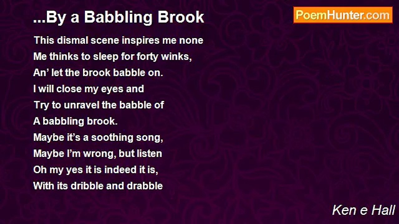 Ken e Hall - ...By a Babbling Brook