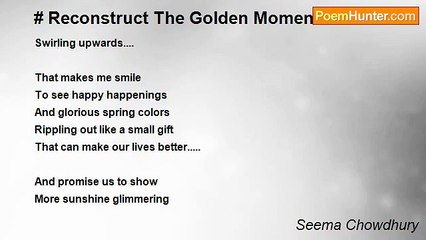 Seema Chowdhury - Reconstruct The Golden Moments