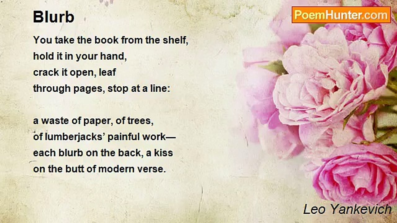 Leo Yankevich - Blurb