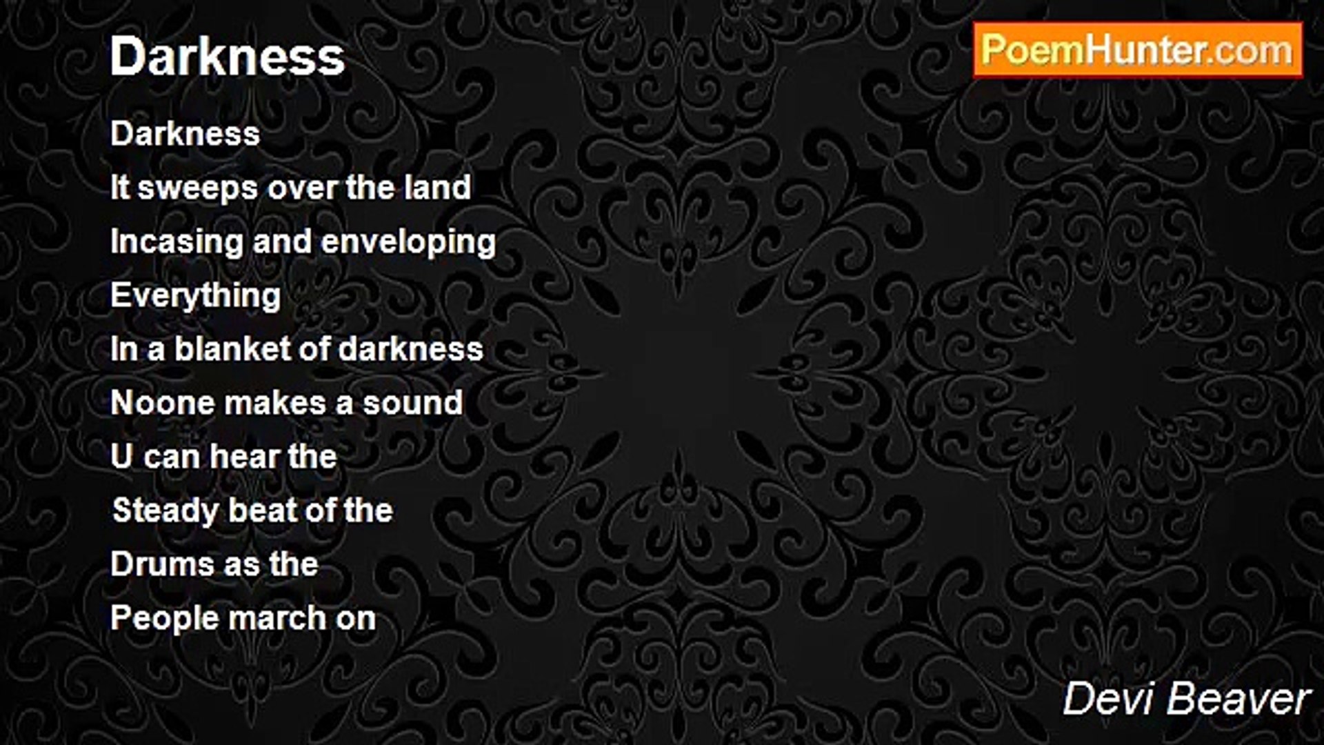 ⁣Devi Beaver - Darkness
