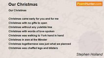 Stephen Holland - Our Christmas