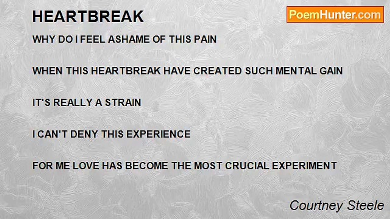 Courtney Steele - HEARTBREAK