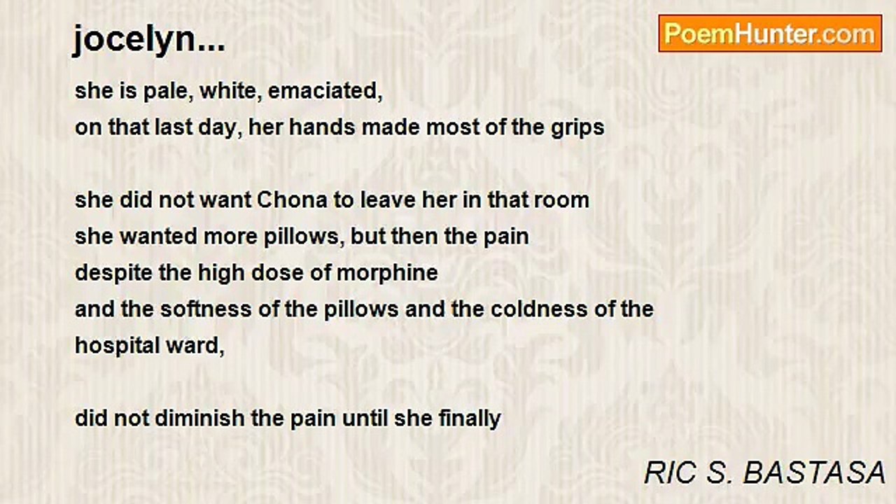 RIC S. BASTASA - jocelyn...