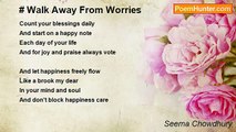 Seema Chowdhury - Walk Away From Worries
