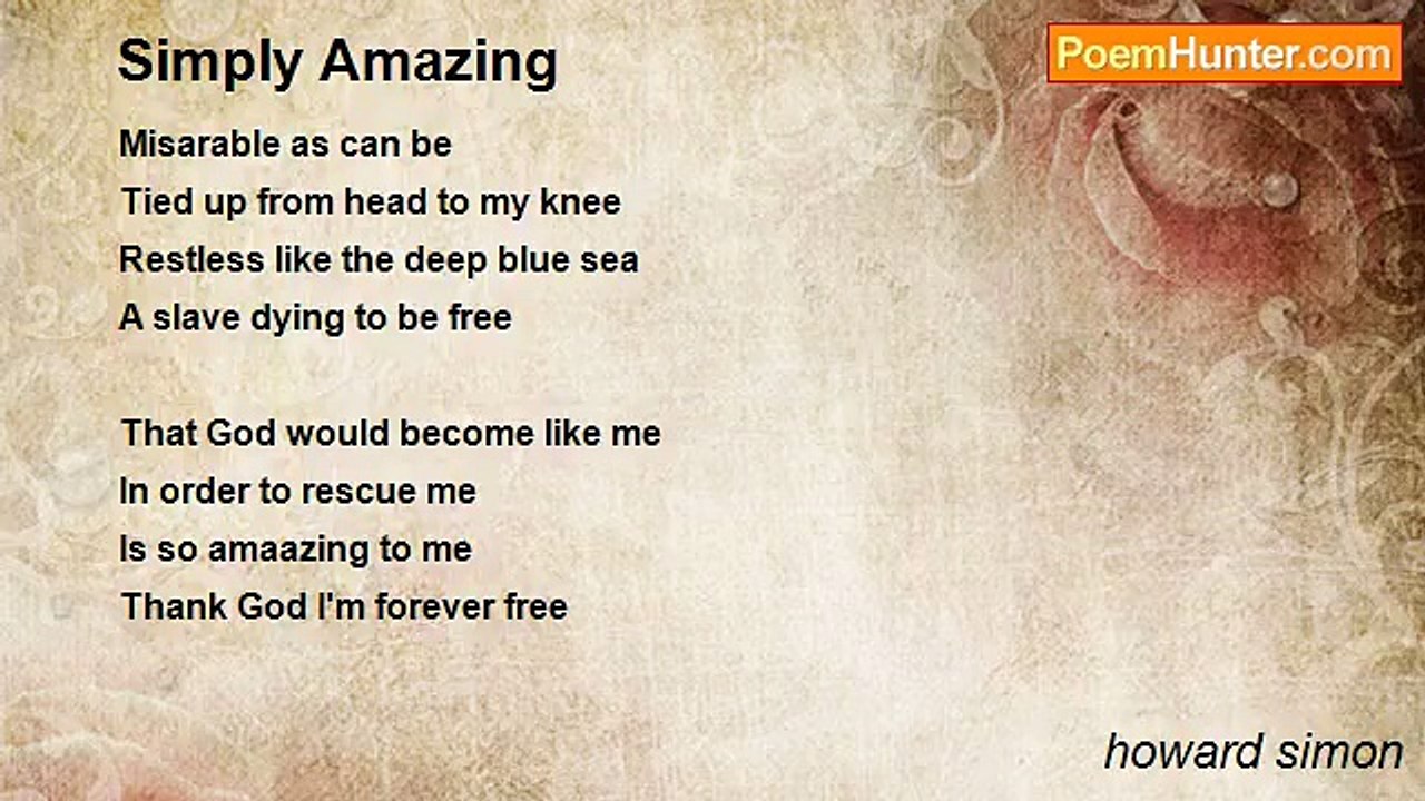 howard simon - Simply Amazing