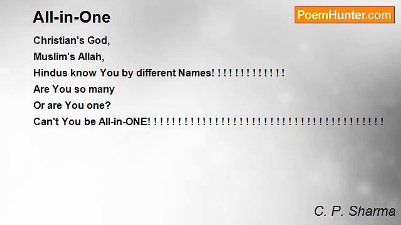 C. P. Sharma - All-in-One