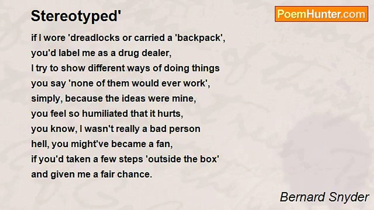 Bernard Snyder - Stereotyped'