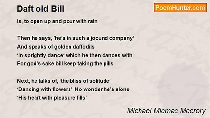 Michael Micmac Mccrory - Daft old Bill