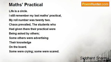 Siddhant Sharma - Maths’ Practical
