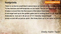 Shelby Kaitlin Taylor - footprints