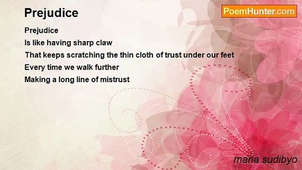 maria sudibyo - Prejudice
