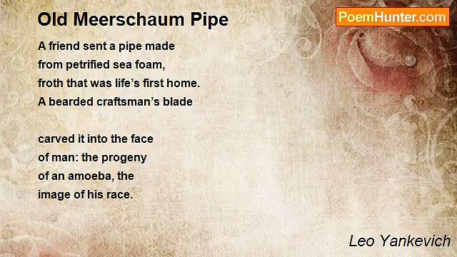 Leo Yankevich - Old Meerschaum Pipe