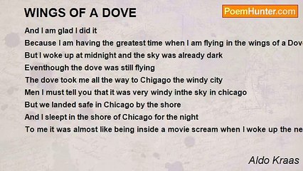 Aldo Kraas - WINGS OF A DOVE
