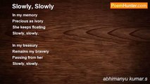 abhimanyu kumar.s - Slowly, Slowly