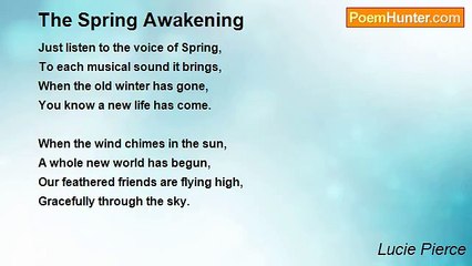 Lucie Pierce - The Spring Awakening