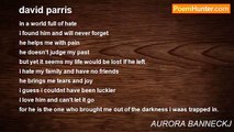 AURORA BANNECKJ - david parris