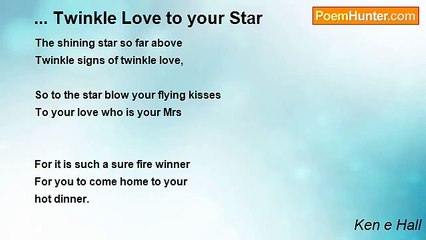 Ken e Hall - ... Twinkle Love to your Star