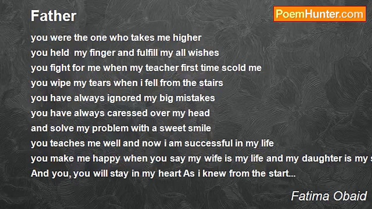 Fatima Obaid - Father