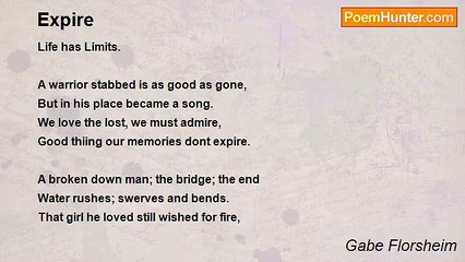 Gabe Florsheim - Expire