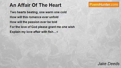 Jake Deeds - An Affair Of The Heart