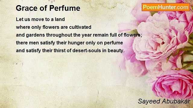 Sayeed Abubakar - Grace of Perfume