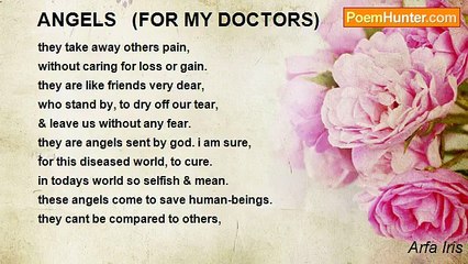 Arfa Iris - ANGELS   (FOR MY DOCTORS)