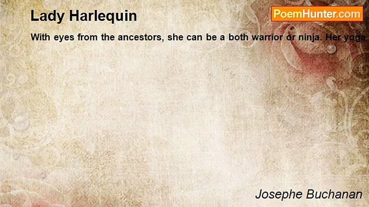 Josephe Buchanan - Lady Harlequin