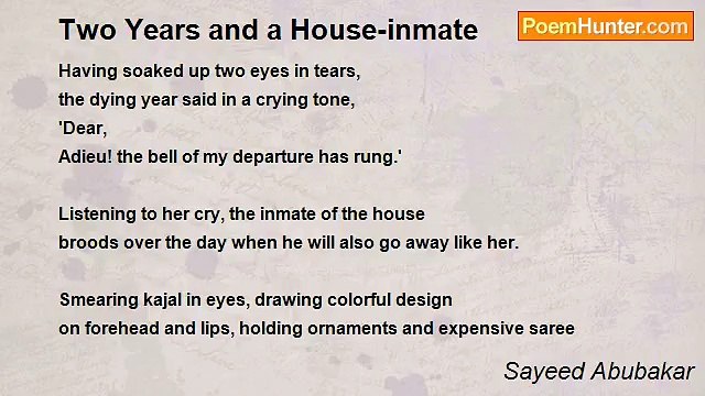 Sayeed Abubakar - Two Years and a House-inmate