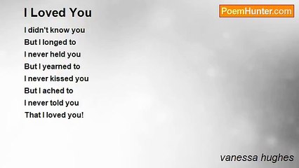 vanessa hughes - I Loved You