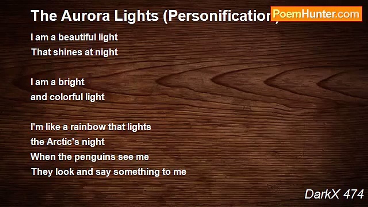 DarkX 474 - The Aurora Lights (Personification)