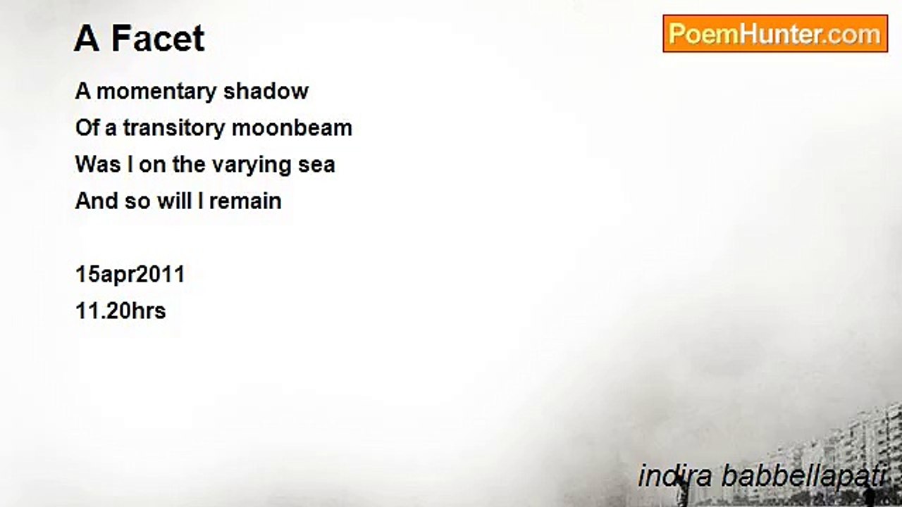indira babbellapati - A Facet