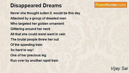 Vijay Sai - Disappeared Dreams