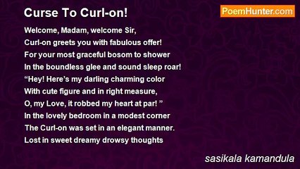 sasikala kamandula - Curse To Curl-on!
