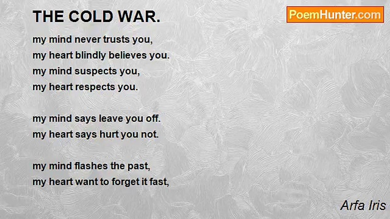 Arfa Iris - THE COLD WAR.