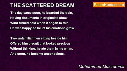 Mohammad Muzzammil - THE SCATTERED DREAM