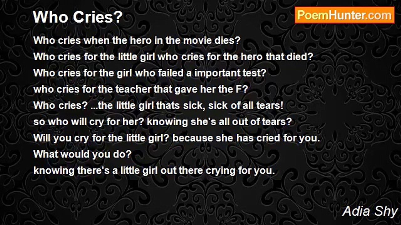 Adia Shy - Who Cries?