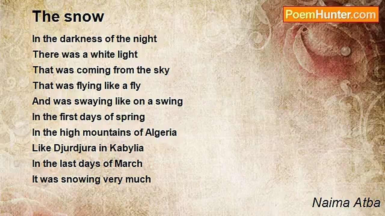 Naima Atba - The snow