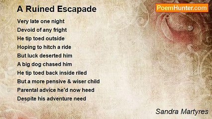 Sandra Martyres - A Ruined Escapade